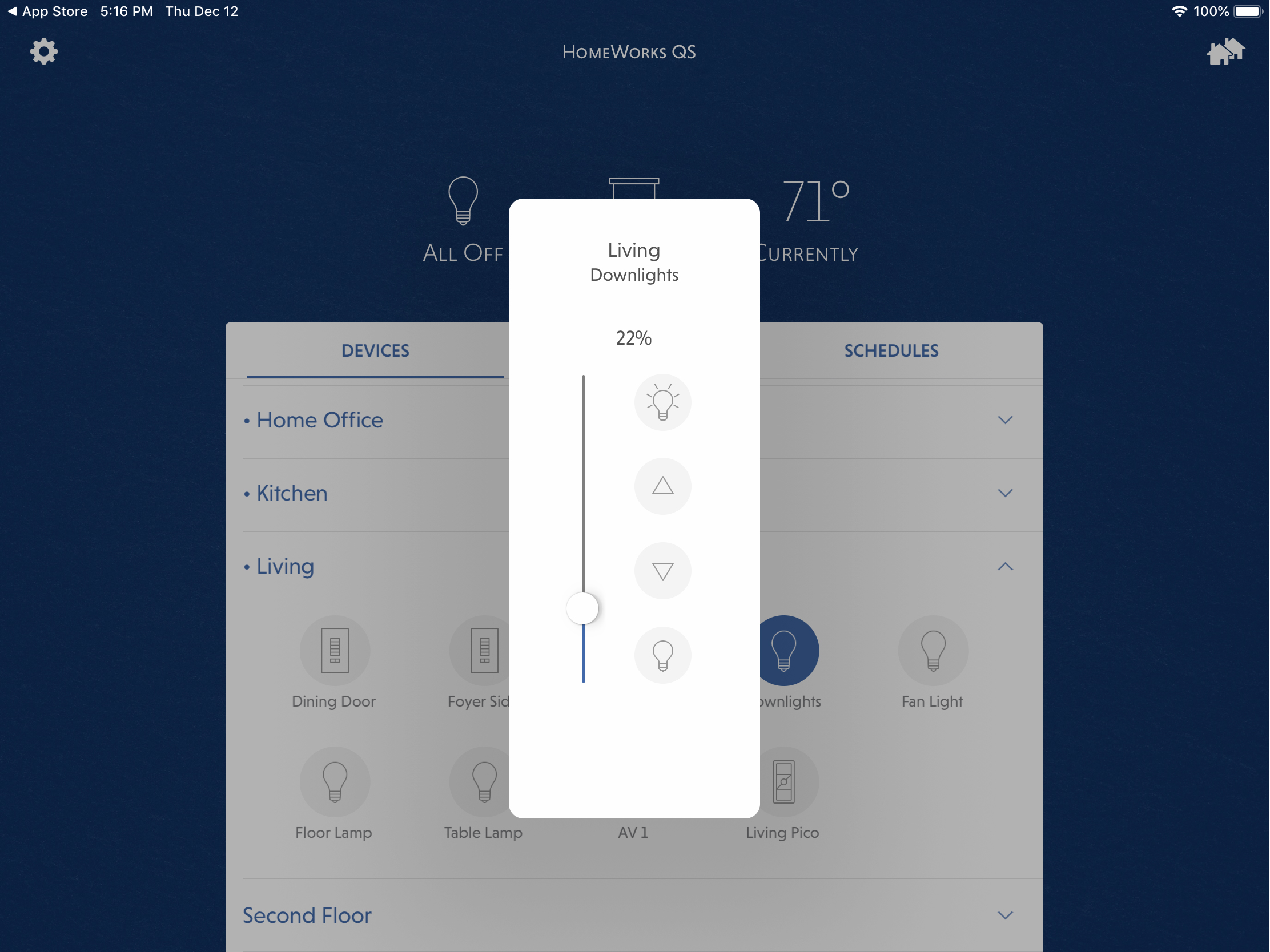 Lutron Lighting Interface